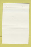 Matchbook Cover - John F Kennedy Center Performing Arts Washington DC 40 Strike