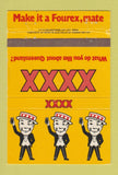 Matchbook Cover - Queensland Australia XXXX 40 Strike
