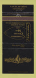 Matchbook Cover - Naval Station San Diego CA  30 Strike
