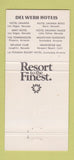 Matchbook Cover - Del Webb's Sahara Tahoe Casino Stateline NV 30 Strike