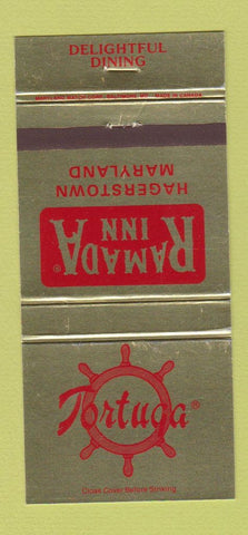 Matchbook Cover - Ramada Inn Hagerstown MD Tortuga 30 Strike