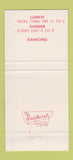 Matchbook Cover - Rathskeller Restaurant San Francisco CA German 30 Strike
