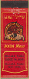 Matchbook Cover - Matchbook Cover Moose Lodge Niagara Falls NY