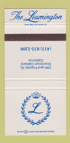 Matchbook Cover - The Leamington Oakland CA 30 Strike