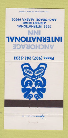 Matchbook Cover - Anchorage International Inn Anchorage AK 30 Strike
