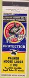 Matchbook Cover - Matchbook Cover Moose Lodge Palmer AK WEAr