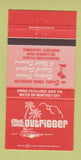 Matchbook Cover - Mark Thomas Outrigger Monterey CA 30 Strike