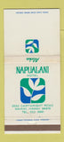 Matchbook Cover - Napualani Hotel Waikiki Hawaii WEAR 30 Strike