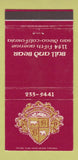 Matchbook Cover - Bull and Bear San Diego CA 30 Strike