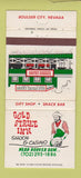 Matchbook Cover - Gold Strike Inn Casino Boulder City NV 30 Strike