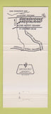 Matchbook Cover - Shenanigans El Zorro Mexican San Mateo CA 30 Strike