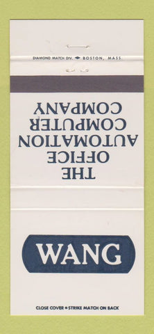 Matchbook Cover - WANG Office Automation Computer 30 Strike