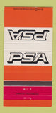Matchbook Cover - PSA Airlines 30 Strike