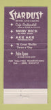 Matchbook Cover - Stardust Hotel Casino Las Vegas NV 30 Strike