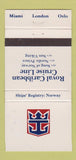 Matchbook Cover - Royal Caribbean Cruise Lines WEAR 30 Strike