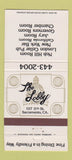 Matchbook Cover - The Lobby Sacramento CA 30 Strike