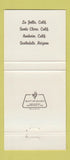 Matchbook Cover - Who Song & Larry's Mexican La Jolla Santa Clara CA 30 Strike