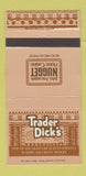 Matchbook Cover - Trader Dick's Nugget Casino Reno NV 30 Strike