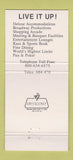 Matchbook Cover - Union Plaza Hotel Las Vegas NV 30 Strike