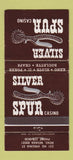 Matchbook Cover - Silver Spur Casino Reno NV 30 Strike