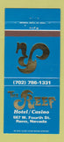 Matchbook Cover - Reef Hotel Reno NV 30 Strike