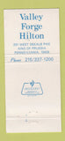 Matchbook Cover - Sign Sun Valley Forge Hilton King of Prussia PA WEAR 30 Strike