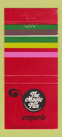 Matchbook Cover - Magic Pan Creperie San Jose CA WEAR 30 Strike
