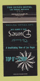 Matchbook Cover - Dunes Hotel Casino Las Vegas NV 30 Strike