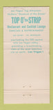 Matchbook Cover - Dunes Hotel Casino Las Vegas NV 30 Strike