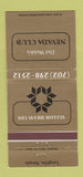 Matchbook Cover - Del Webb's Nevada Club Laughlin NV casino GOLD 30 Strike