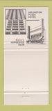 Matchbook Cover - Arlington Plaza Hotel Reno NV Horseshoe casino 30 Strike