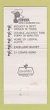 Matchbook Cover - Pioneer Hotel Casino Laughlin NV 30 Strike