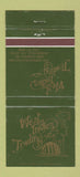 Matchbook Cover - West Indies Trading Springfield VA Hlton 30 Strike