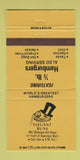 Matchbook Cover - Elegant Buns San Jose CA hamburgers 30 Strike