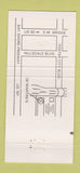 Matchbook Cover - De Martini's Restaurant Foster City LA 30 Strike