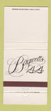 Matchbook Cover - Bagwell's 2424 Hyatt Hotels 30 Strike