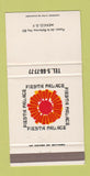 Matchbook Cover - Fiesta Palace Mexico hotel  30 Strike