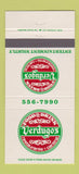 Matchbook Cover - Verdugo's Restaurant Santa Ana CA 30 Strike