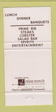 Matchbook Cover - Crosswinds Steak Spirits Livermore Belmont CA 30 Strike