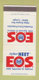 Matchbook Cover - DeMert Heet EOS oil additive 30 Strike