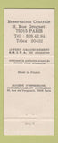 Matchbook Cover - Sofitel Hotels Paris  30 Strike