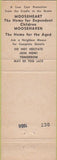 Matchbook Cover - Matchbook Cover Moose Lodge Lead SD