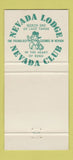 Matchbook Cover - Fitzgerald's Hotel Casino Reno NV 30 Strike