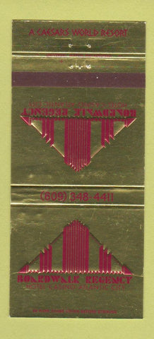 Matchbook Cover - Boardwalk Regency Atlantic City NJ 30 Strike