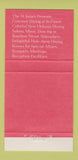 Matchbook Cover - St James Restaurant San Mateo CA 30 Strike