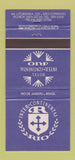 Matchbook Cover - Inter Continental Hotels Rio De Janeiro Brazil WEAR 30 Strike