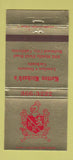 Matchbook Cover - Rotten Richard's Restaurant Redwood City CA 30 Strike