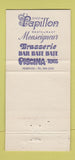 Matchbook Cover - Inter Continental Hotels Rio De Janeiro Brazil WEAR 30 Strike