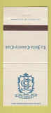 Matchbook Cover - La Jolla Country Club CA 30 Strike