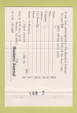 Matchbook Cover - Business Journal Phoenix AZ 40 Strike